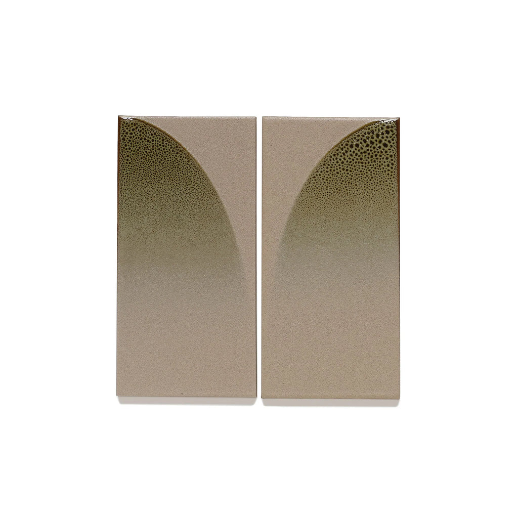 Douglas Fir Tea Altar with Heath Ceramics Tile in Arc 'Chenille'