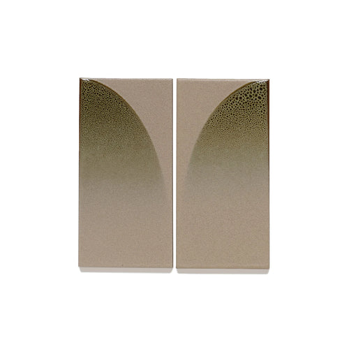 Douglas Fir Tea Altar with Heath Ceramics Tile in Arc 'Chenille'